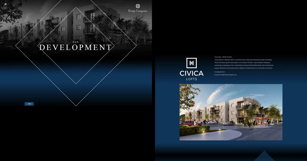 Civica Lofts marketing design by Creative Mindworks