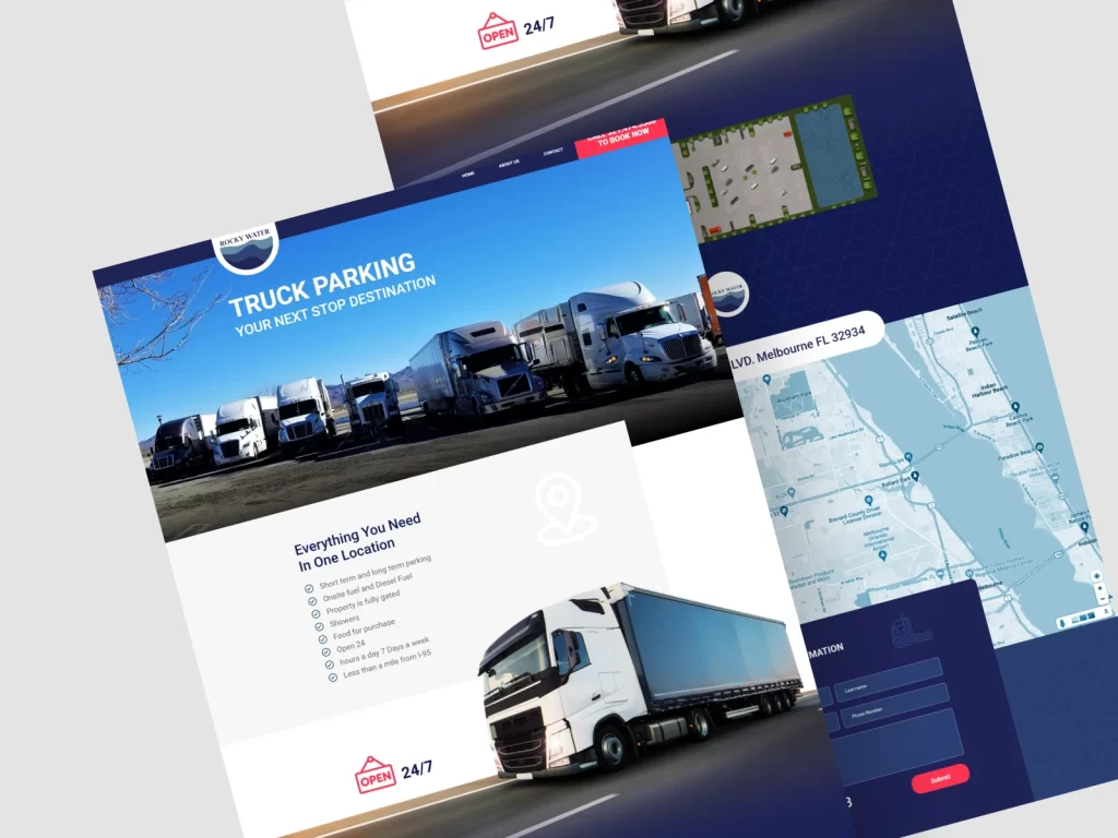Rocky Water marketing design by Creative Mindworks