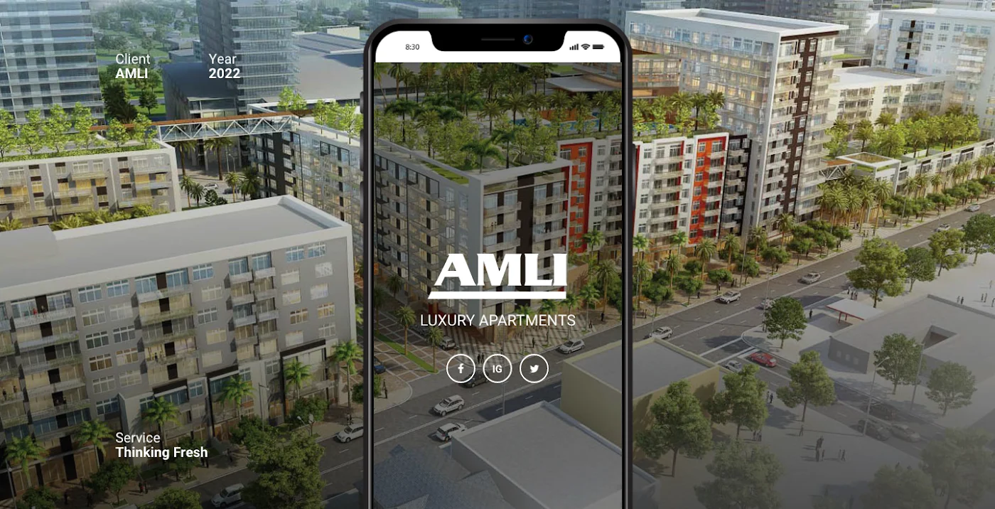 AMLI Midtown Miami luxury apartments campaign by Creative Mindworks