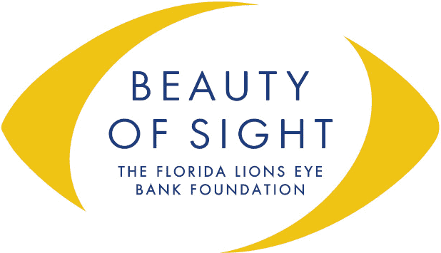 Beauty of Sight, The Florida Lions Eye Bank Foundation logo