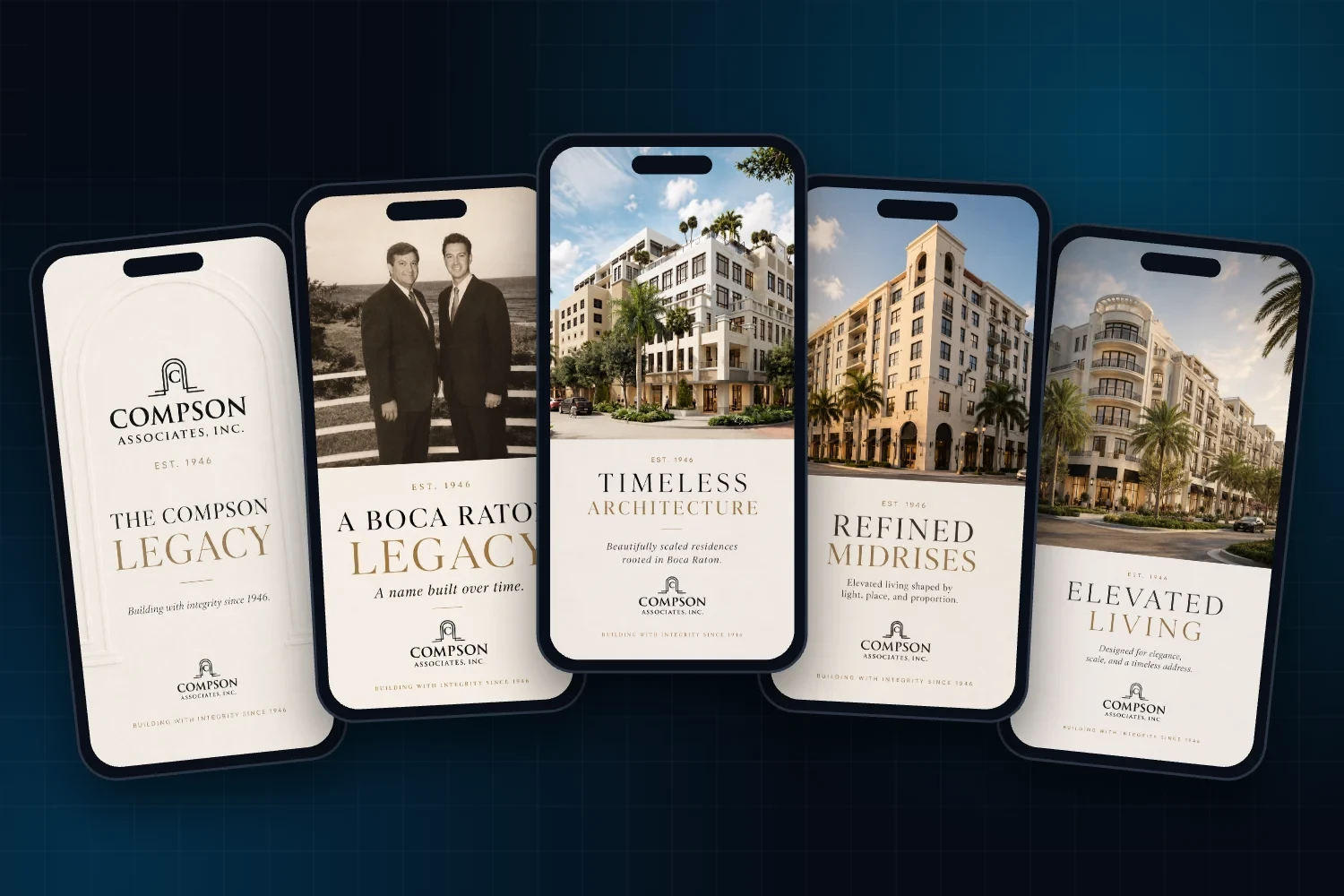 Instagram story series for a South Florida real estate developer