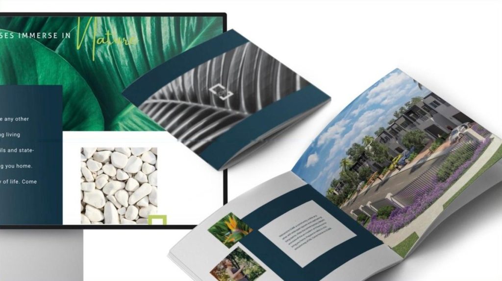 SOMI townhomes brochure and website design by Creative Mindworks